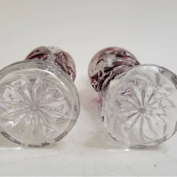 HOFBAUER GERMANY
BYRDES RUBY SALT AND PEPPER SHAKERS VINTAGE - Picture 5 of 5